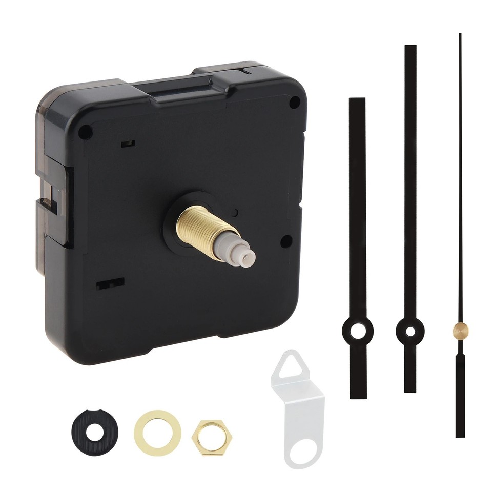 Quartz Battery Operated Silent Wall Clock Movement Mechanism DIY Repair Parts