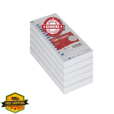 #ad Pyramid Time Cards 35100 10PK 500ct 4x9in Recycled for 3500 3600 3700 $101.99