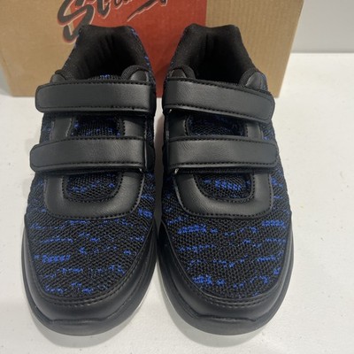 KR Strikeforce Flyer Mesh Youth Boys Bowling Shoes – Black/Blue, New In Box - View #4
