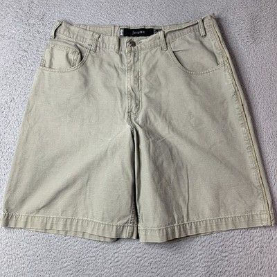 Vintage Levis Silvertab Green Mens Shorts Size 36 Faded Loose Baggy Skate 80-90s