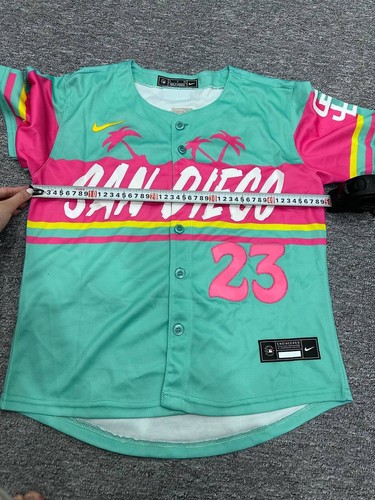 Fernando Tatis Jr. Padres City Connect Stitched Jersey Mint #23, Full Size