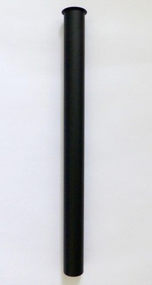 Tauchrohr Bördelrohr  400 mm extra lang Siphon schwarz matt Universal Rohr 32mm