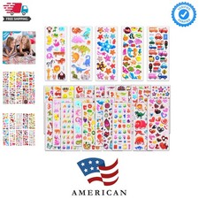 Stickers for Kids 1000 , 3D Puffy Stickers for Kids Toddlers 40 Different She...