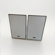 Teac NXT Flat Panel HiFi Speakers Bookshelf Grey Silver