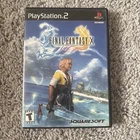 Final Fantasy X PS2 Black Label (PlayStation 2, 2001) CIB Complete