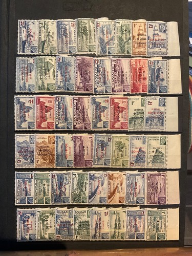SERIE COLONIE FRANÇAISE. 1944. PÉTAIN SURCHARGE. NEUF LUXE. 48 TIMBRES. 100 EUR.