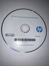 Hp Color LaserJet Enterprise MFP M680 Printer Software Driver CD DVD only