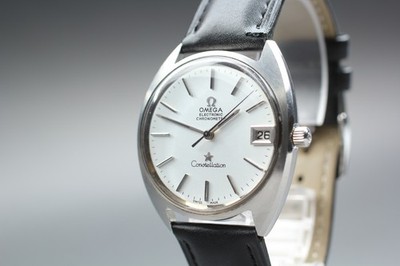 Vintage 1973 Omega Constellation Electronic Chronometer Mens Cal.1250 Ref.198765