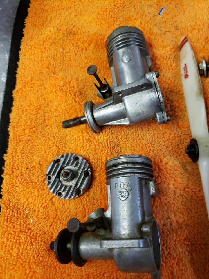 FOX Engine - Lot Of 6 Motors - 2 Of Fox 35, 2 Of Fox 15, McCoy 19, Fox 19 - Image 2 of 4