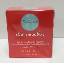Freeze 24-7 Skin Smoothie 16 Retexturizing Glycolic Pads 0.04 fl.oz NWB