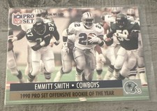 EMMITT SMITH 1991 Pro Set - Award Winner  #1 Offensive ROY SHARP CARD SEE PICS