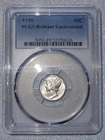 1945 Mercury Dime PCGS Brilliant Uncirculated