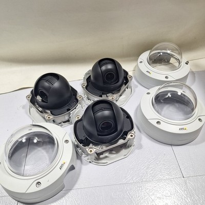 (3) AXIS P3214-V IP Network POE Surveillance Security Cameras