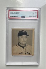 1948 Bowman - Johnny Mize #4 Rookie Card