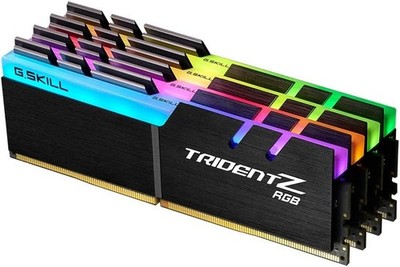 128GB G.Skill Trident Z RGB DDR4 4000 CL18 | 4x 32GB | F4-4000C18Q-128GTZR
