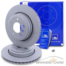 ATE 2x BREMSSCHEIBE BELÜFTET Ø320 HINTEN FÜR BMW 6-ER E63 E64 630