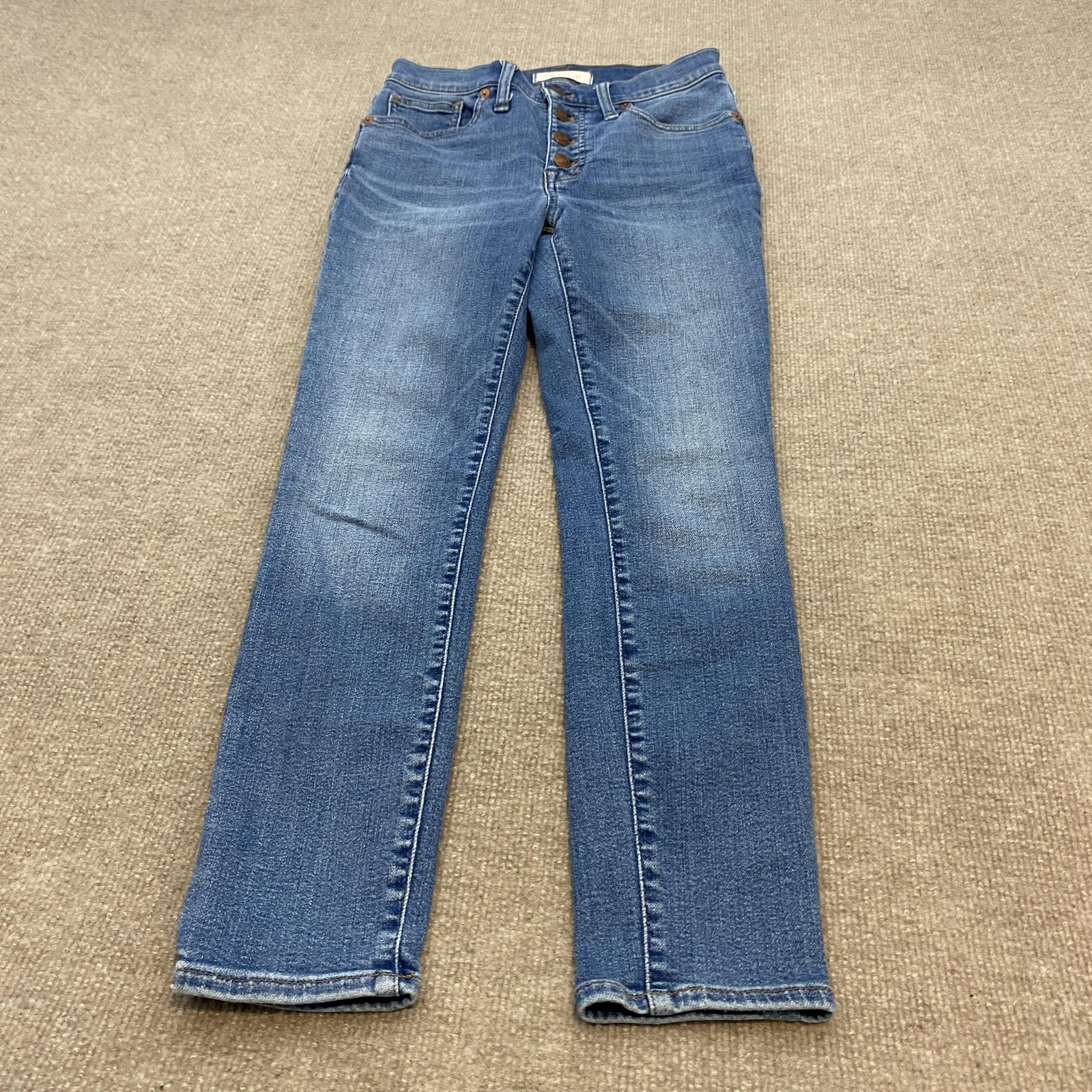 Madewell Skinny Crop Jeans Womens 25 Blue 9