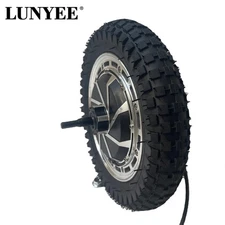 12Inch BLDC Split Disc Brake Hub Motor 2000W-3000W For Electric Bicycle Scooter