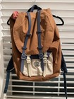 Herschel Supply Co. Little America Backpack In Tan White Blue — photo 1