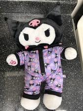 Build-A-Bear Workshop Kuromi WITH Sleeper Pajamas Sanrio Hello Kitty  - White