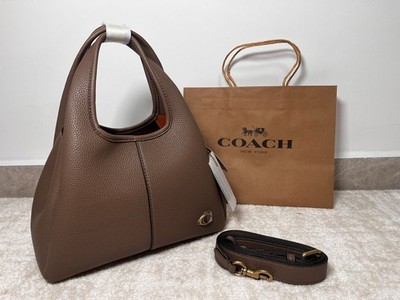 COACH Lana Shoulder Bag 23 CM545 Dark Stone for sale online | eBay