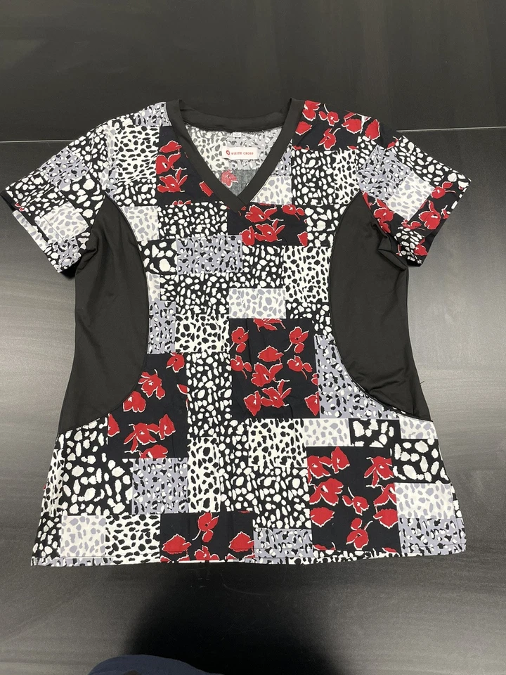 White Cross Women’s Scrubs Size Medium - Image 3 of 4