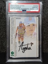 Ayaka Furue PSA10 Autographed Card /59 Golf JLPGA APPRaised