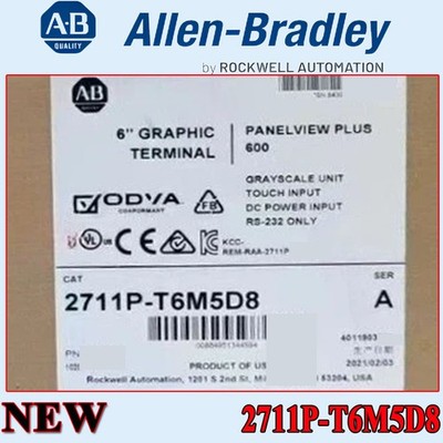 Factory Sealed Original AB 2711P-T6M5D8 /A PANELVIEW PLUS 600