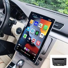 10.1'' Rotatable Car Stereo Radio Android 15 CarPlay Double Din GPS Navi WIFI FM