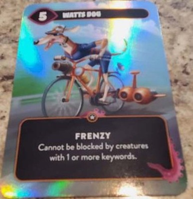 Mindbug Watts Dog Foil Promo Cards - Nerdlab Games