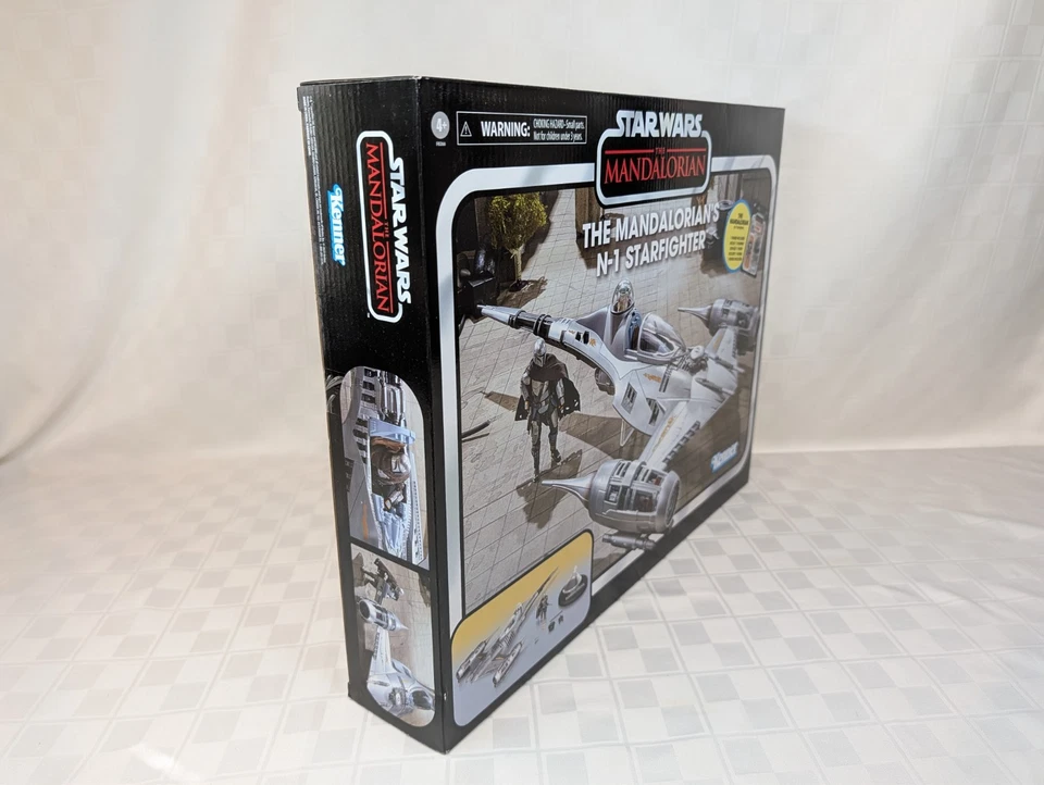 Colección Star Wars Vintage VEHÍCULO Y FIGURA STARFIGHTER N-1 DEL MANDALORIANO Foto 3 de 4
