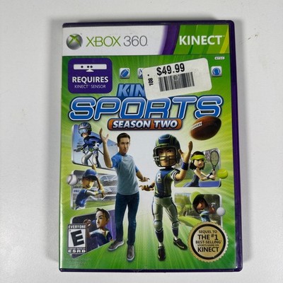 Kinect Sports Season Two Xbox 360 Video Game Multiplayer CIB