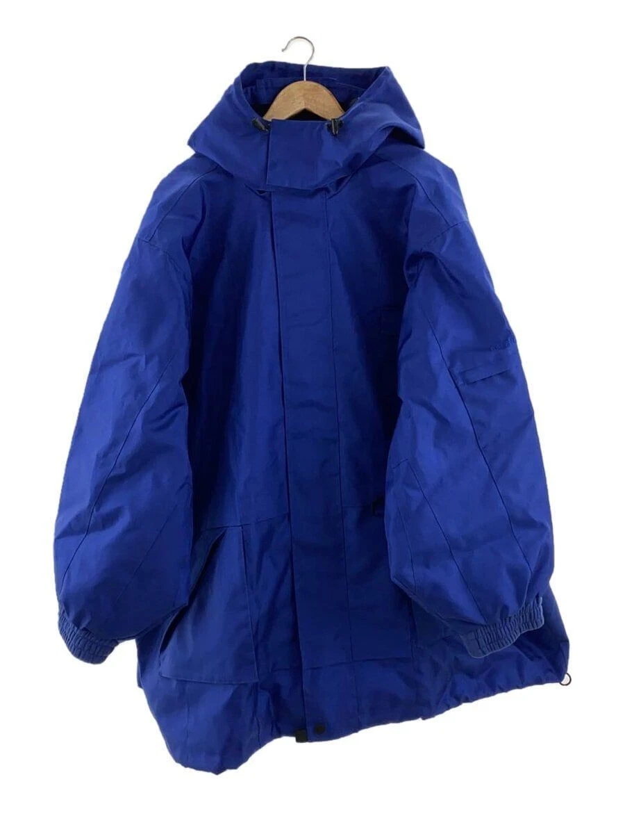 BALENCIAGA GIACCA NYLON CON ETICHETTE NUOVA MARINE 44 Navy 543833