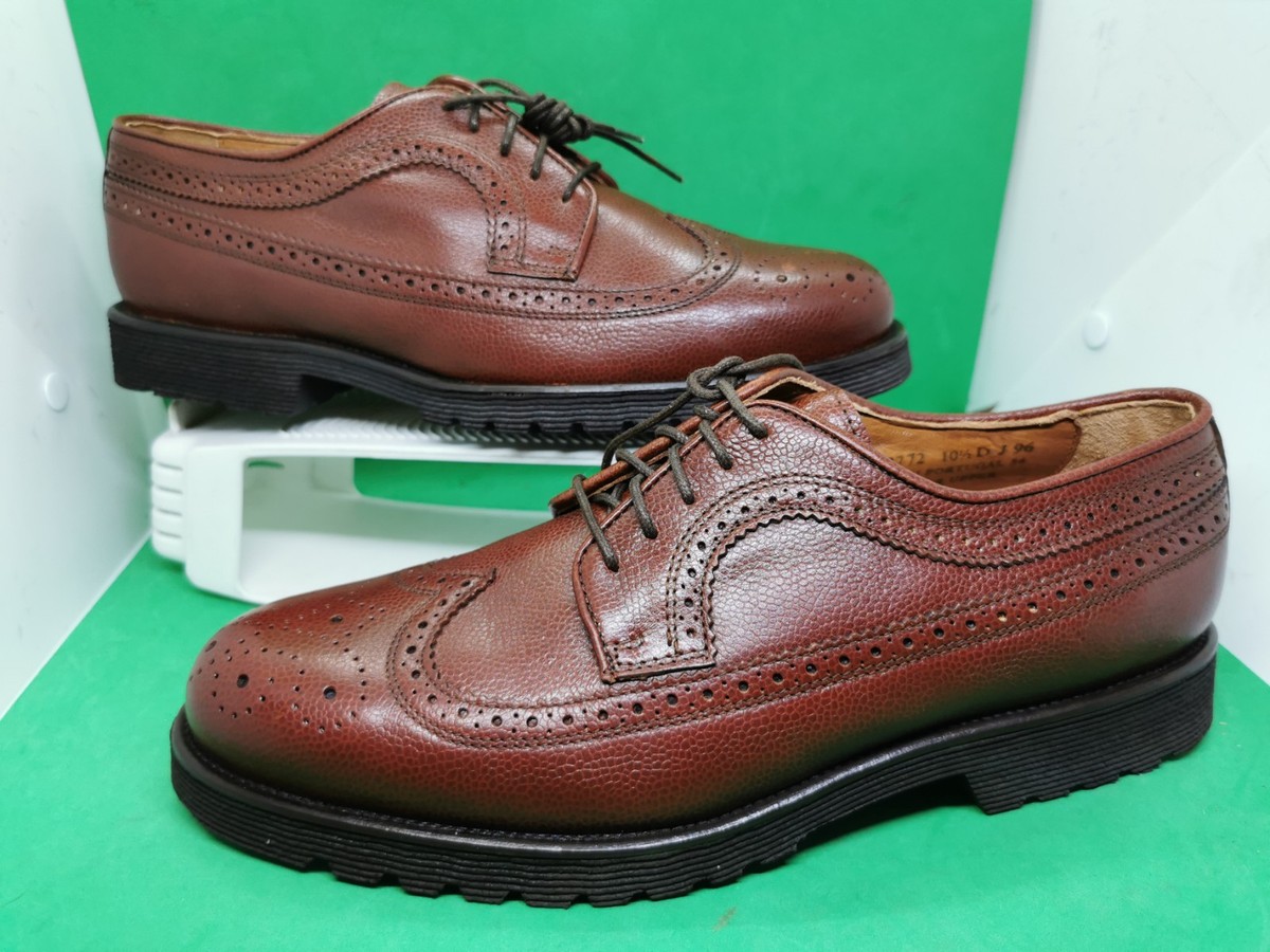 Vintage Rockport M3772 Mens 10.5D Brown Cordovan Leather 