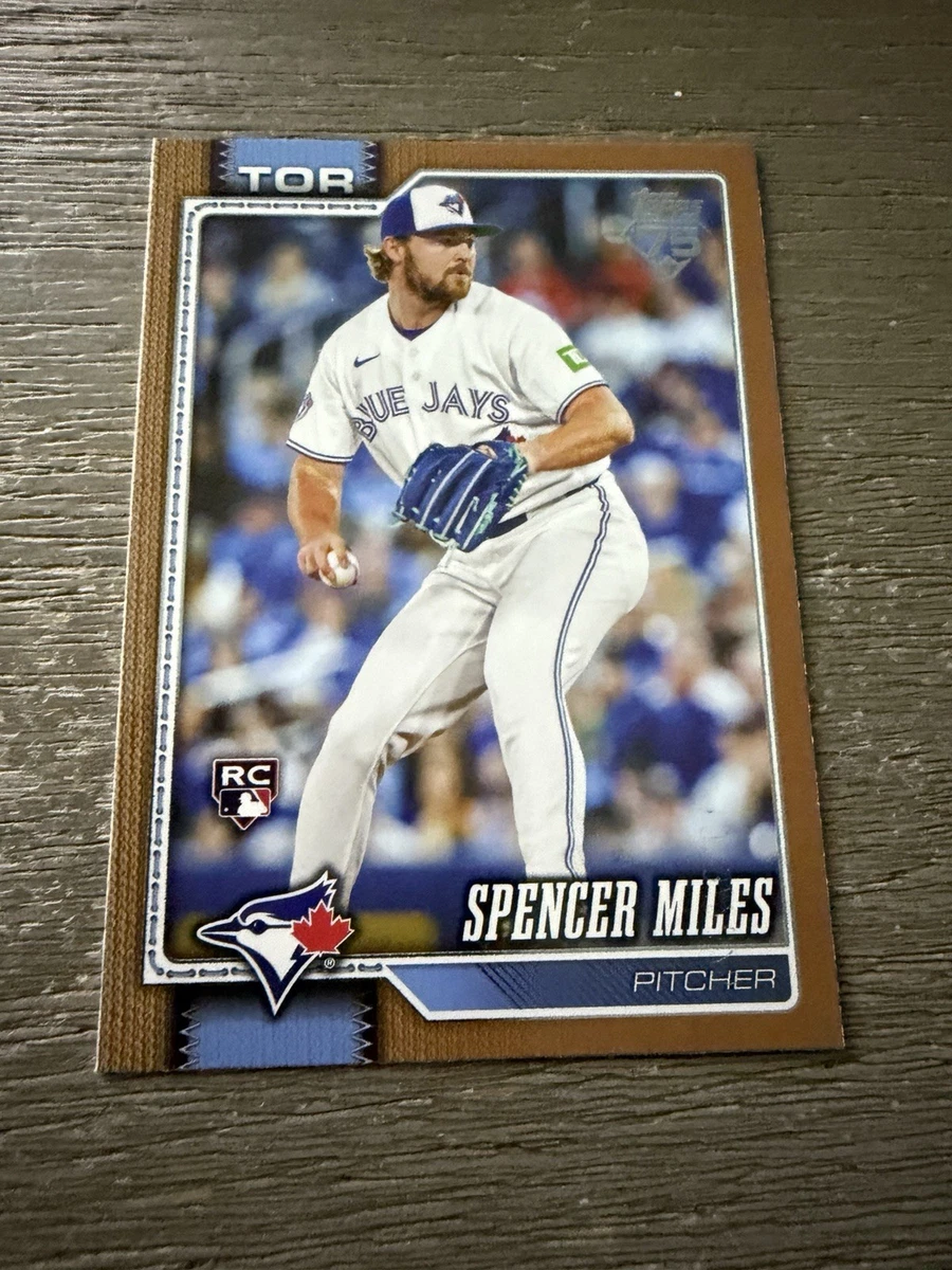 Serie de actualización Topps 2026 Spencer Miles (RC) #US70 dorado Toronto Blue Jays/2026