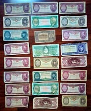 Alte Banknoten f&uuml;r Sammler," UNGARN" - 24 ALTE SCHEINE  !!