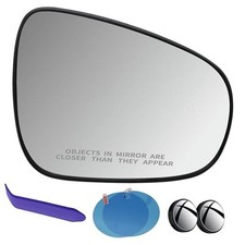 Passenger Side Mirror Glass Compatible with Lexus ES300h ES350 2013-2018,