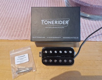 TONERIDER H4 PANAMA BLACK BRIDGE HUMBUCKER PICKUP H4B-BK