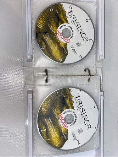 GOOD Brisingr by Christopher Paolini 23 CD/Disc Audiobook Set Unabridged - Picture 8 of 20