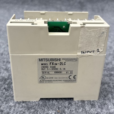 Mitsubishi FX2N-2LC Programmable Controller Used