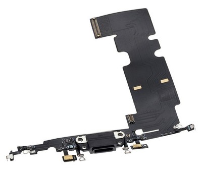Original Charging Port Charger Dock Mic Flex Cable For i Phone 8 Plus (Gray)
