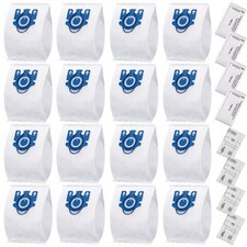 Miele AirClean 3D GN Vacuum Cleaner Bags 16 Pack for Classic C1 C2 C3 - 5-Layer