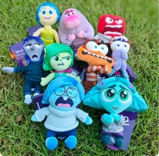 Genuine HK Disney Inside Out 2 Magnet Shoulder Pal Plush New With Tag Doll