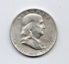 1957-D Franklin Half dollar Coinsnap XF