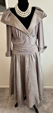 Size 14 Jessica Howard Brown Spring Summer Fall Winter Wedding Church Dress