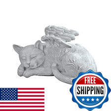 Design Toscano Ql6080 Cat Angel Pet Memorial Grave Marker Tribute Statue 10