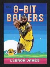 LeBron James 2025-26 Topps Basketball 8-Bit Ballers #150 Los Angeles Lakers