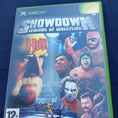 NEAR MINT (XBOX) Showdown Legends Of Wrestling - Versand am selben Tag - UK PAL