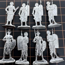Berliner Zinnfiguren Ancient Germanic Kingdom Tin Flats Toy Soldier Figures
