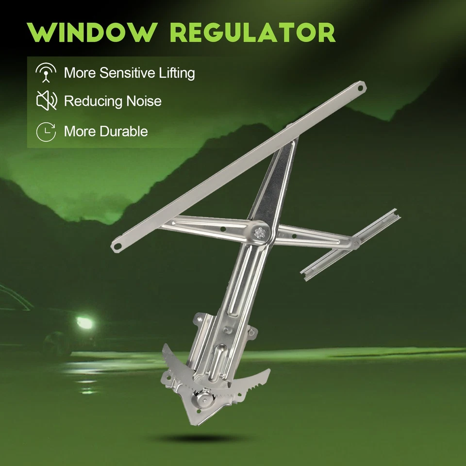 Regulador de janela manual dianteiro esquerdo do lado do motorista para Isuzu i-290 2.9L 2007-2008 - Imagem 3 de 4